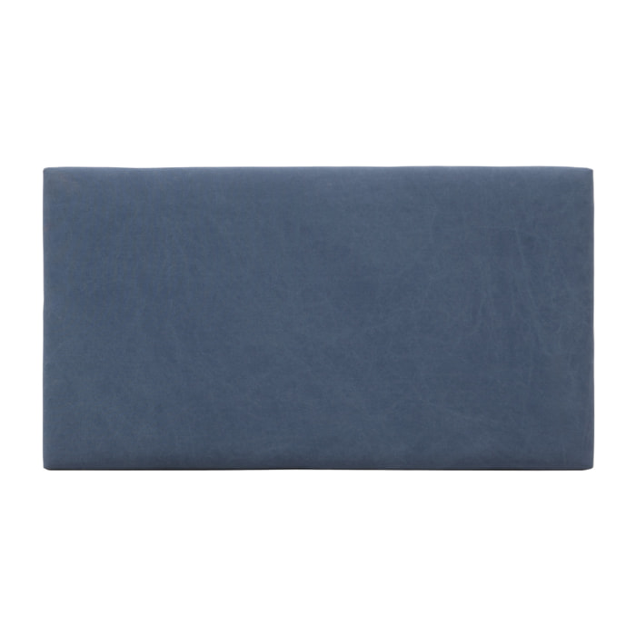 Tête de lit tapissée en bleu en différentes tailles