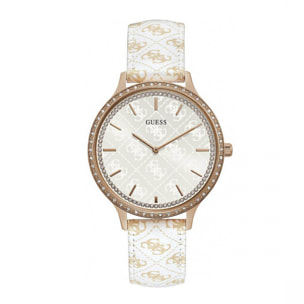 Reloj Guess W1229L3 Mujer Analogico Cuarzo con Correa de Cuero