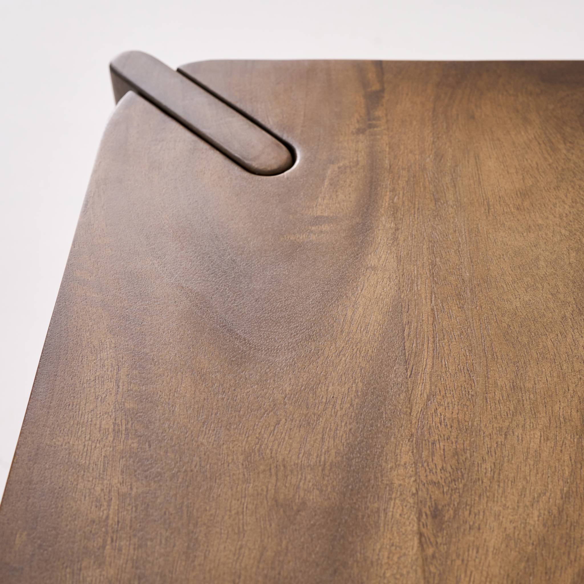 Table basse exotique carrée bois massif REVA