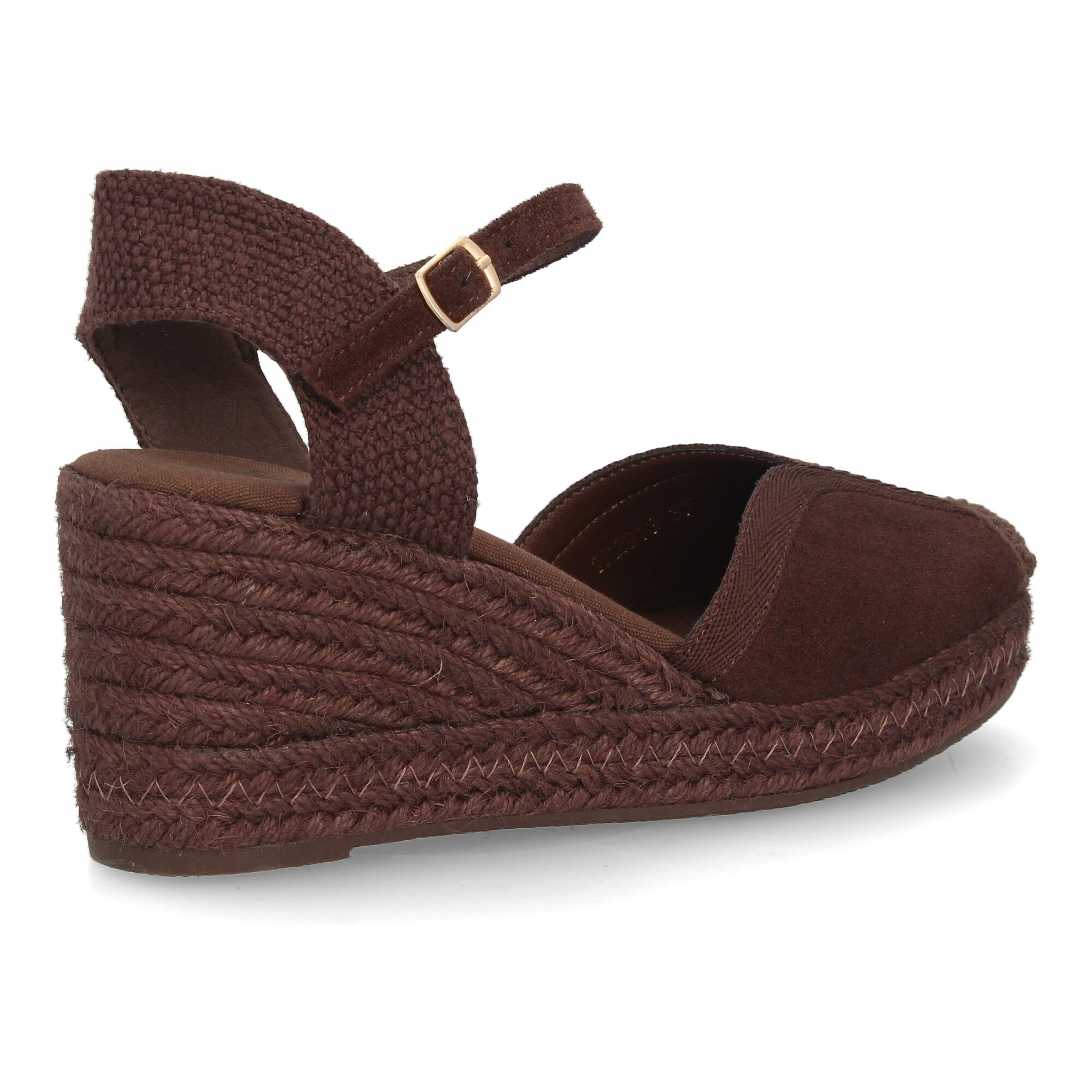 Alpargatas de cuña clásicas cómodas para mujer