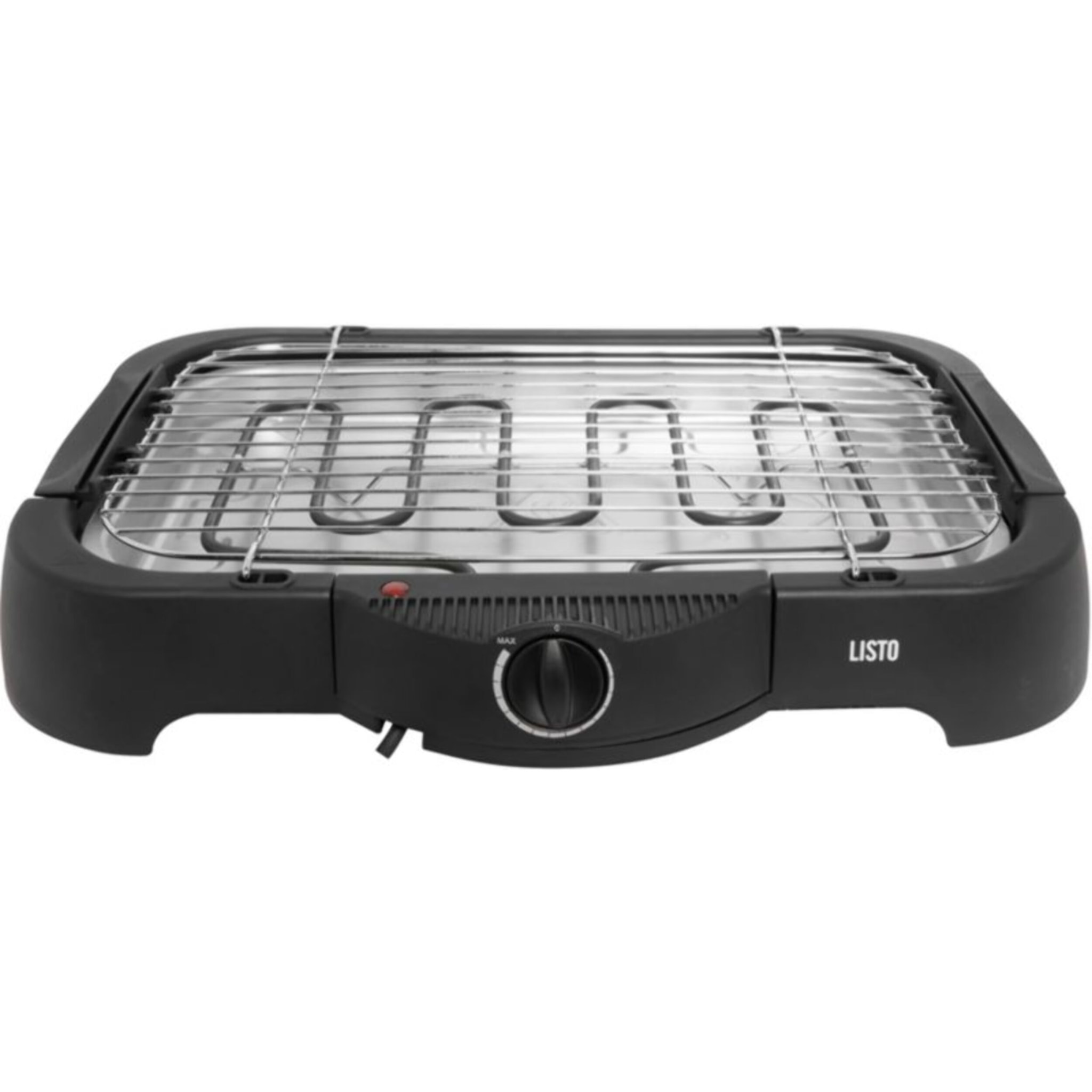 Barbecue électrique LISTO BAT L7 noir à poser, 40x24.5 cm