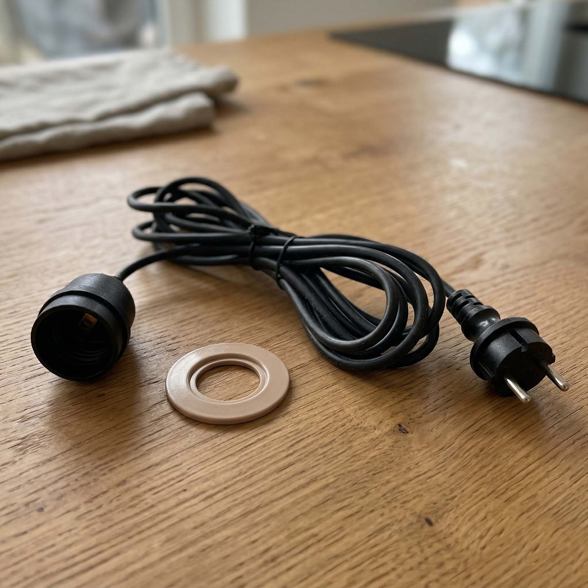 Câble électrique extérieur E27 ENNA 5M