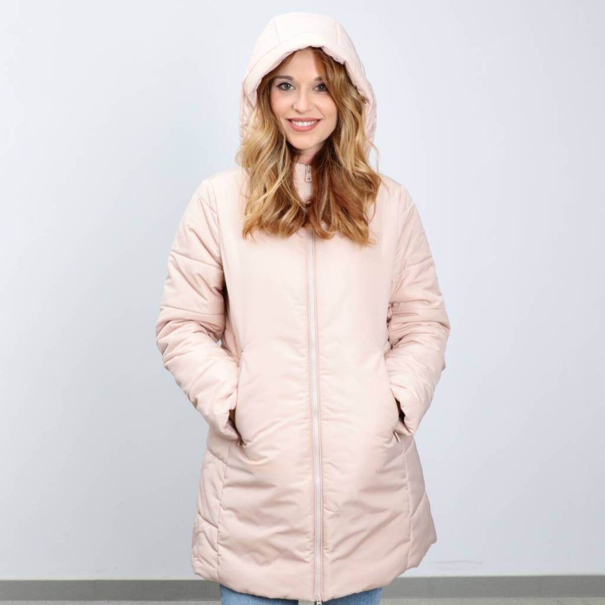 Abrigos Mujer de la marca GEOX  modelo W MYRIA LONG PARKA ROSA