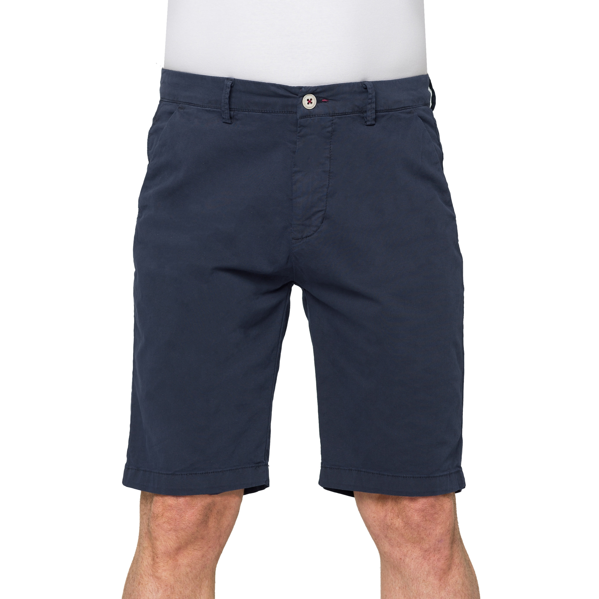 Bermuda chino Hot Buttered Moraine Blu navy
