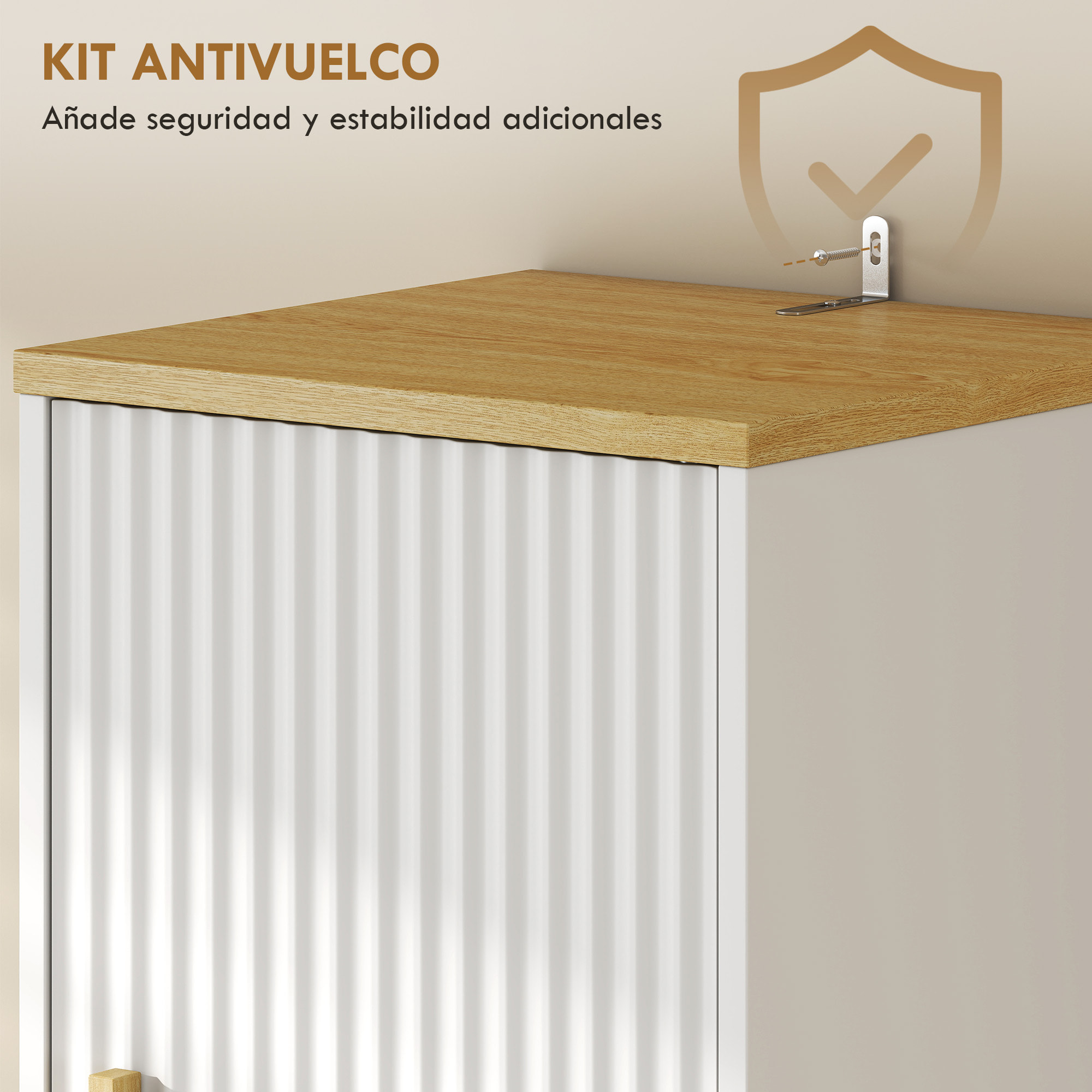 Armario de Baño Alto, Mueble Auxiliar de Baño Estrecho con Estantes Ajustables, Puertas Acanaladas, Cajón, Estante Abierto, Patas de Madera, para Espacios Pequeños, 31,5x29,7x171,5 cm, Blanco