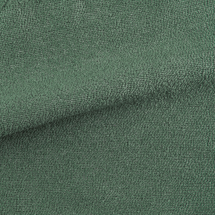 Rideau uni texturé  - Effet bouclé - Vert