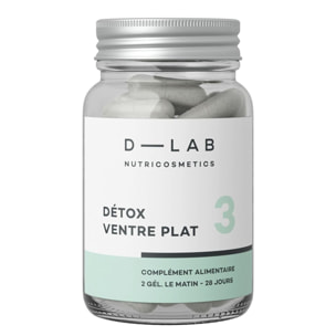 Détox Ventre Plat - 1 mois - Complément Alimentaire Minceur