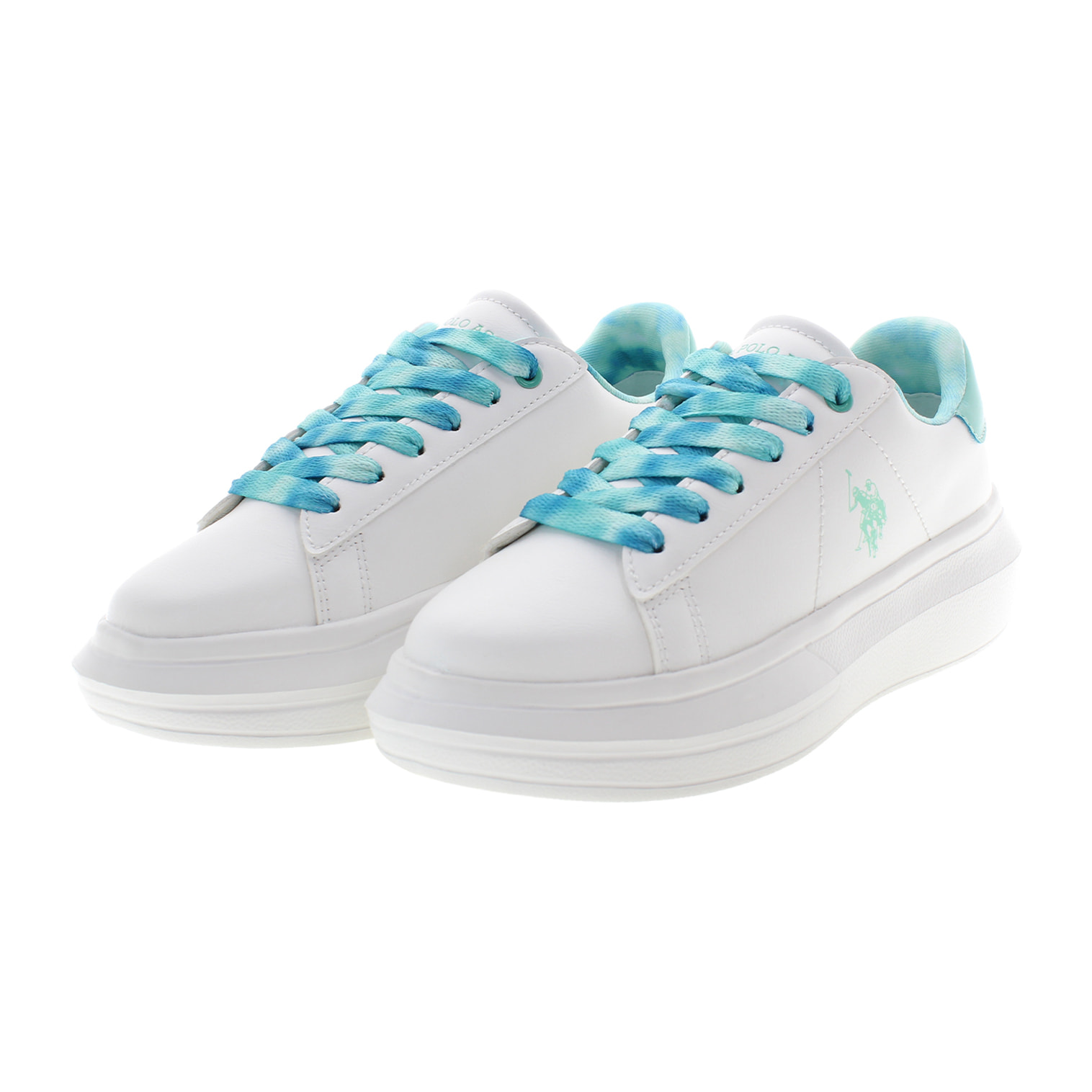 Sneakers U.S. Polo Assn White-Light Green