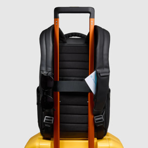 Piquadro Zaino trolley cabina undeseater in tessuto resistente all'acqua con porta pc e protezione antiurto