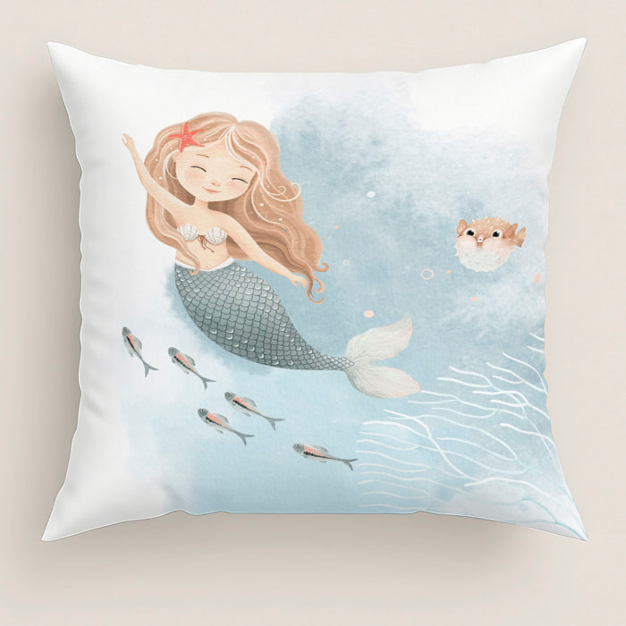 Cool Kids - Funda de Cojín Estampado - Con Cremallera - Sin relleno - 100% Algodón - Athina