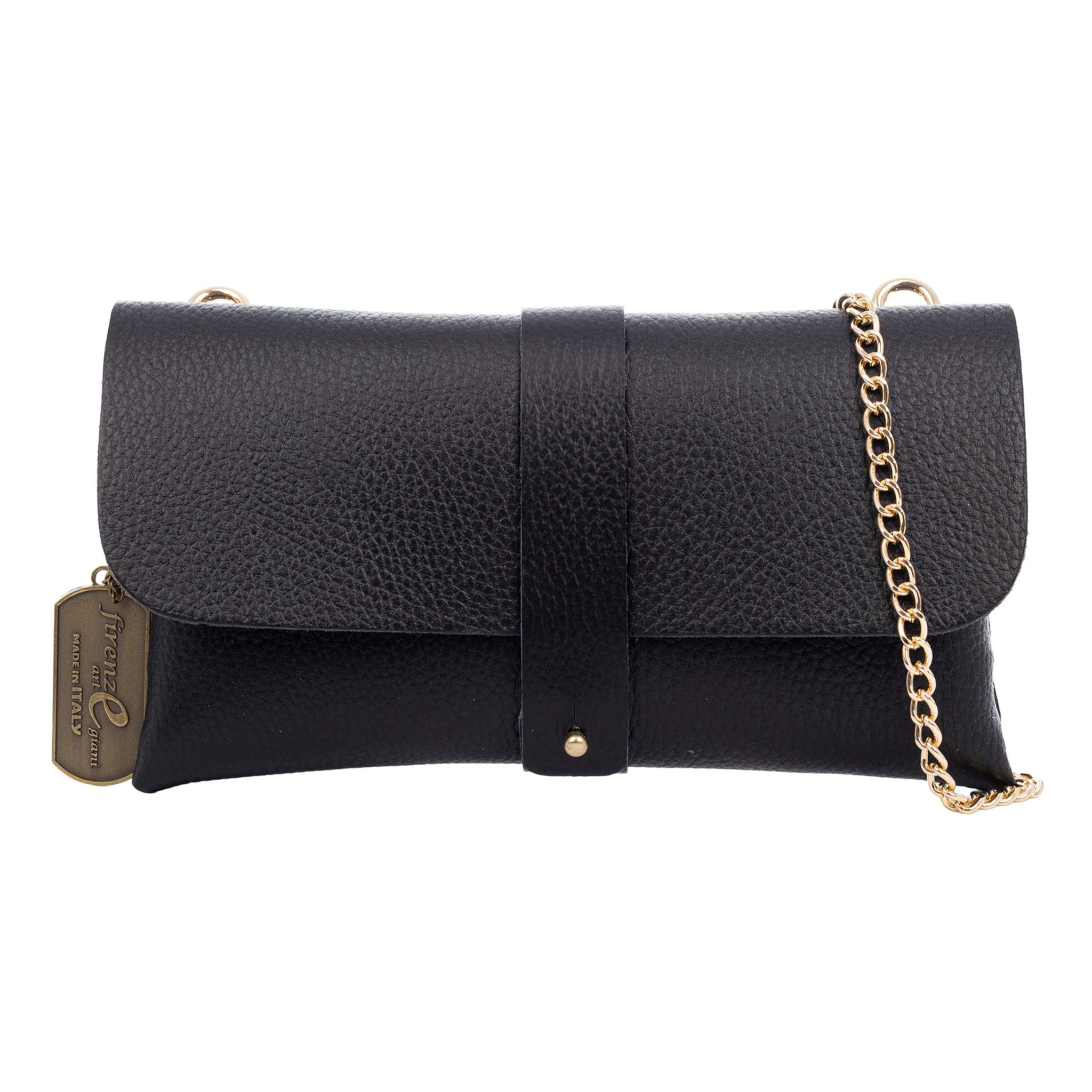 Bernezzo bolso de bandolera mujer. Piel auténtica acabado Dollaro.