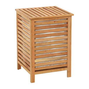 Panier à linge Naturel Home 45x65x45 cm, bois  (HOMEKOS1)