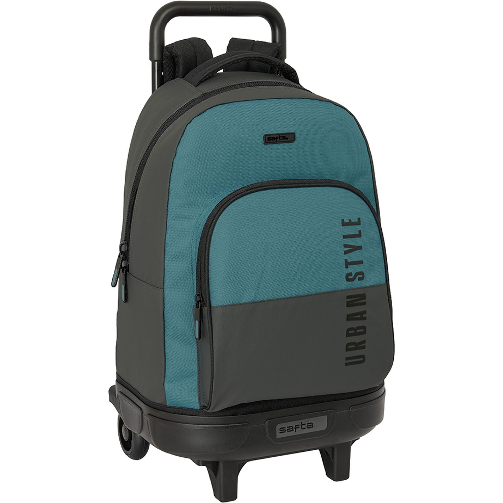 Mochila gde. c/ruedas compact extraible safta "urban style"