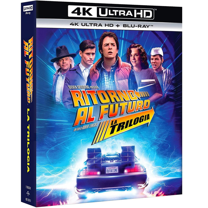 Ritorno Al Futuro - La Trilogia DVD (4K Ultra HD + Blu-ray) Warner Bros.