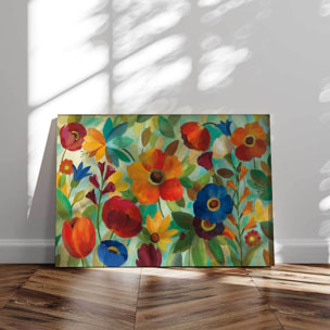 Tableau de fleurs Été Floral Tableau alu Dibond