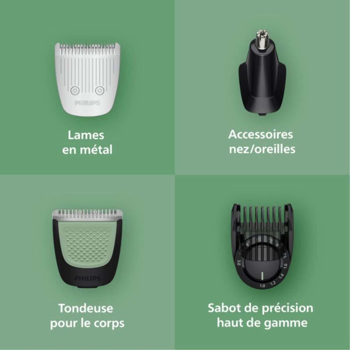 Tondeuse multi usages PHILIPS MG9531/15 Series 9000