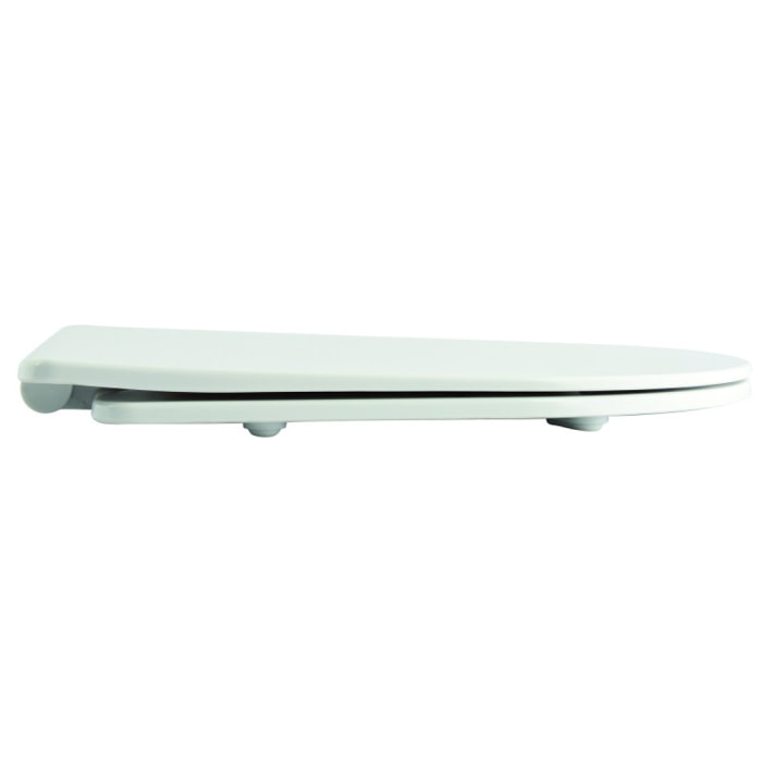 Abattant wc Thermo-dur SLIM Blanc - Charnières Inox MSV