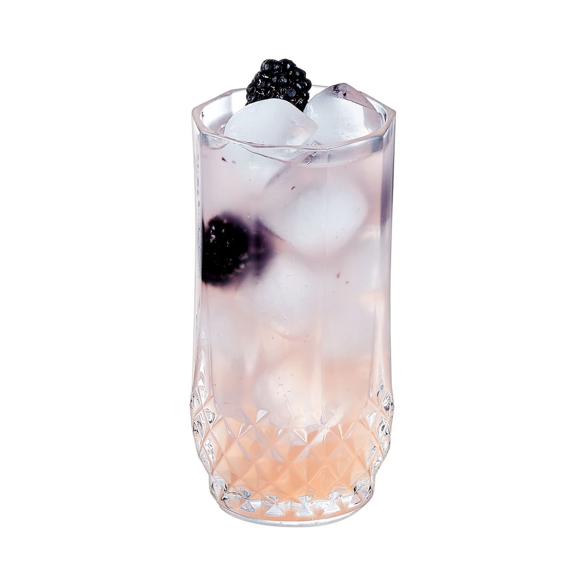 4 verres hauts 28 cl Longchamp- Cristal d'Arques