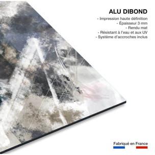 Tableau abstrait Facet zag Tableau alu Dibond