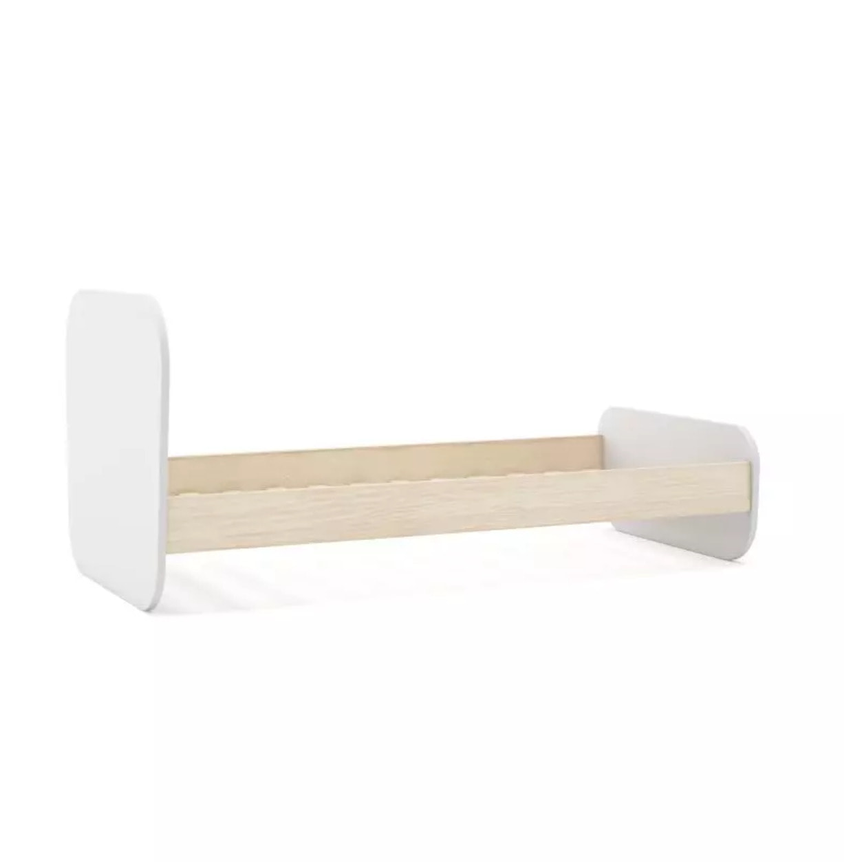 Cama juvenil Misty Breeze Blanco - Oak Soft