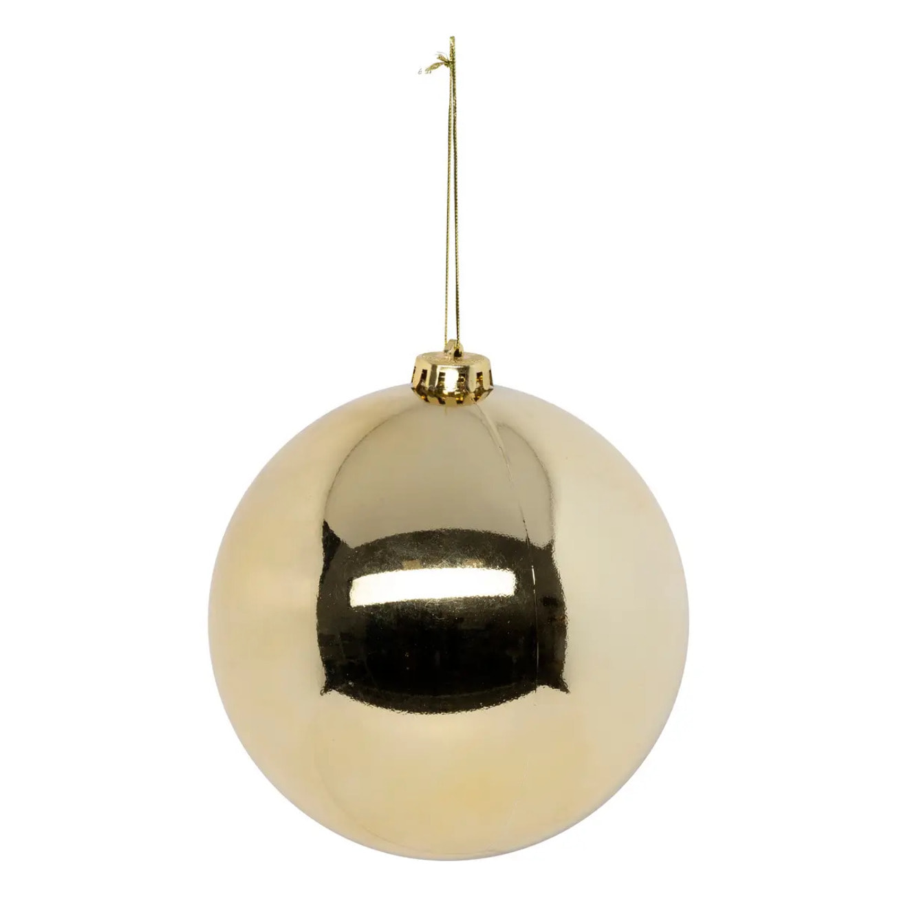 Boule de Noël maxi 150mm doré