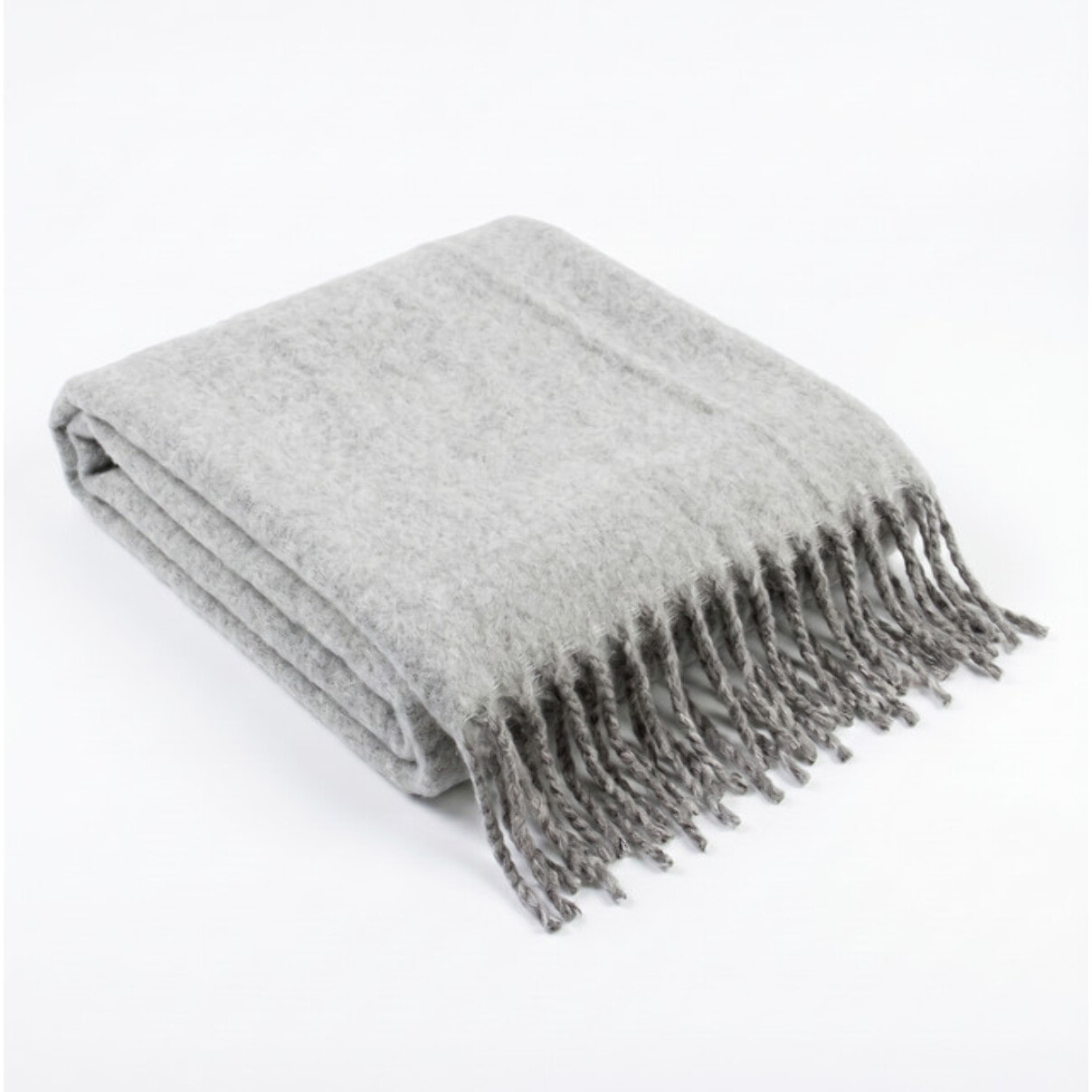 Plaid in poliestere - Grigio chiaro/Grigio scuro