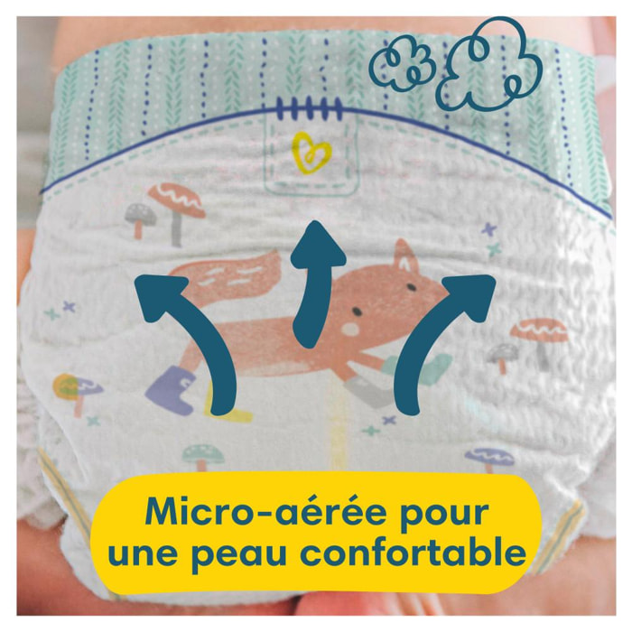 4x30 Couches Premium Protection Taille 2, Pampers