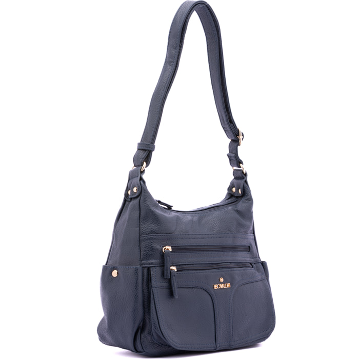 Borsa a spalla  da donna ecopelle Prodotto Vegano 33x25x14 cm
