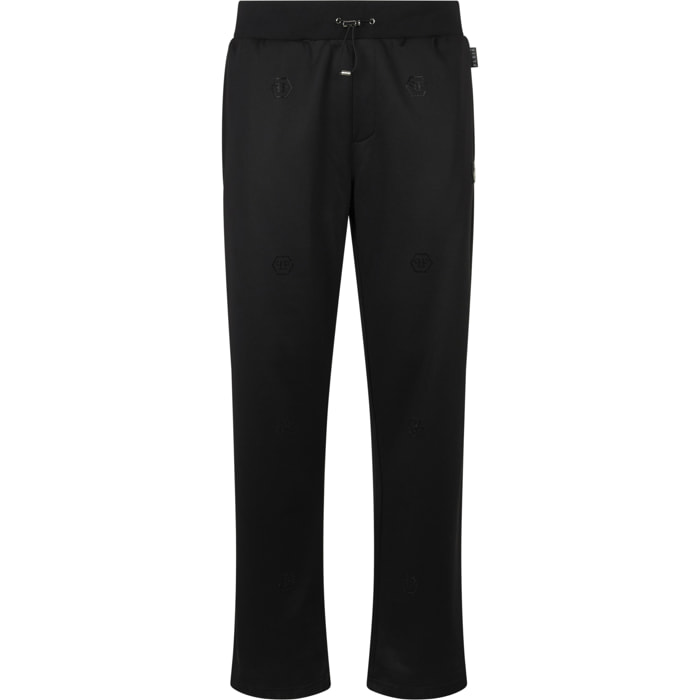 PHILIPP PLEIN Tracksuit Trousers Monogram Stones Monogram