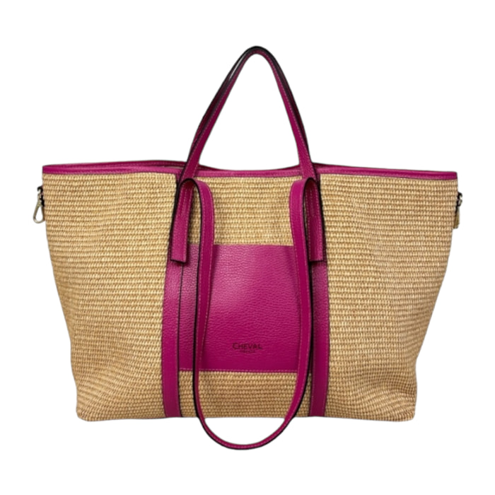 Borsa a spalla Cheval Firenze Formentera Fucsia