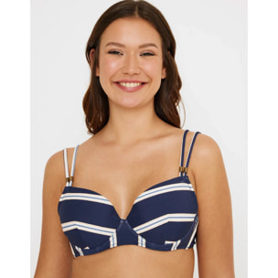 Top Bikini Azul Marino - Calelia