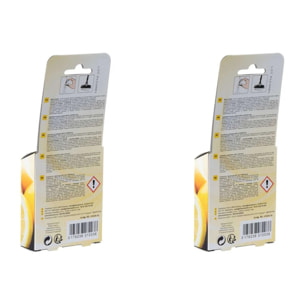 Lot de 2 x 4 Sachets de granulés de parfum pour aspirateur au citron TopFilter