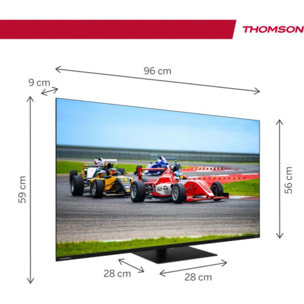 TV QLED THOMSON 43QG7C14 Google TV 144Hz