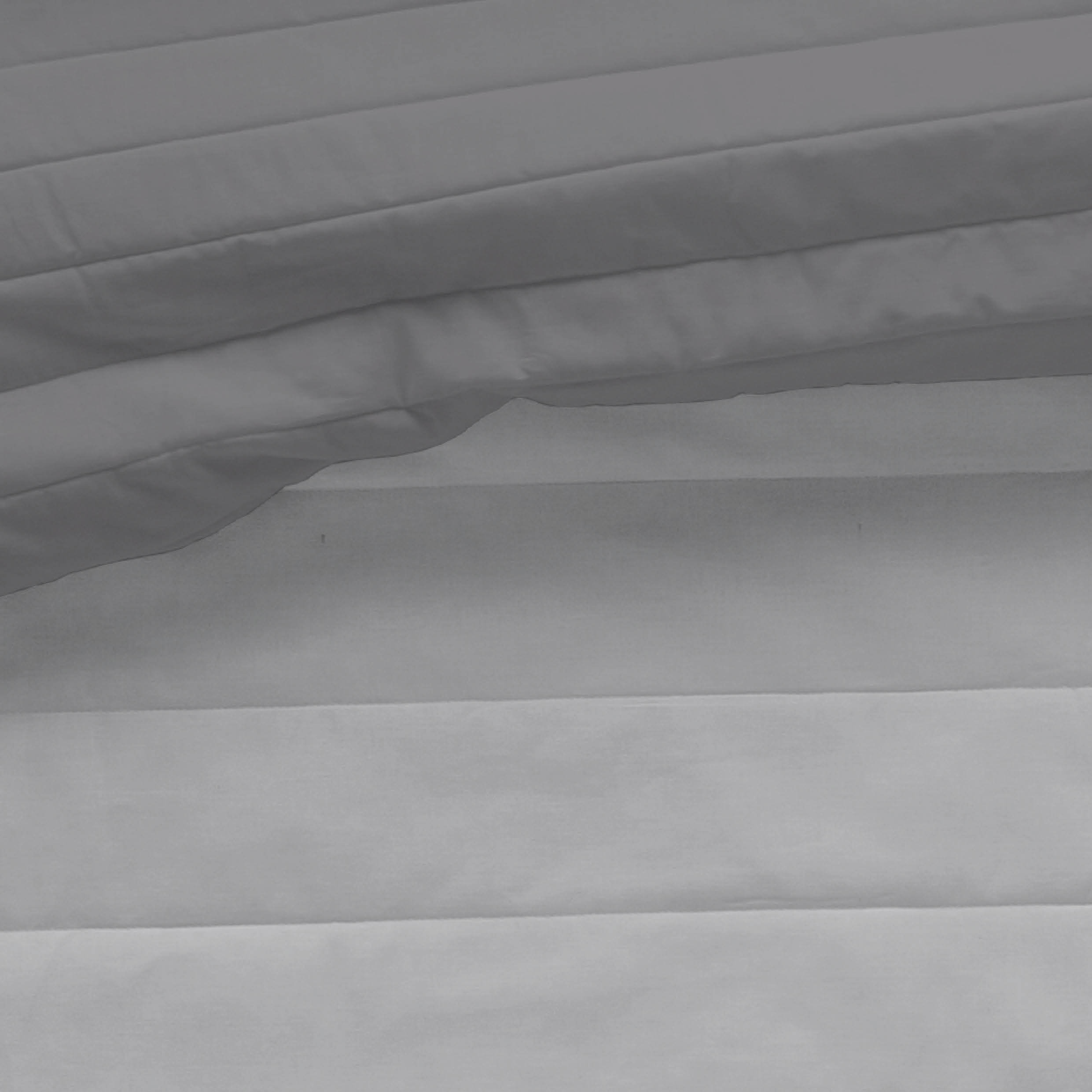Icehome - Colcha Bouti - Lisa - Reversible - 100% Microfibra - 70 gr/m² - Gris/Gris Claro