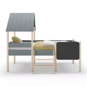 Cama cabaña Mokibed Verde Salvia - Oak Soft