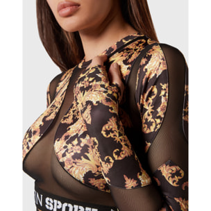 PLEIN SPORT Top deportivo BAROQUE