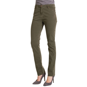 PANTALONE IN GABARDINA MOD.753 . Vita alta e gamba confortevole.