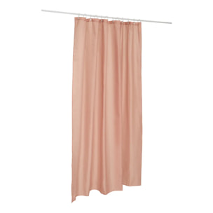 Rideau de douche Colorama 180x200cm rose