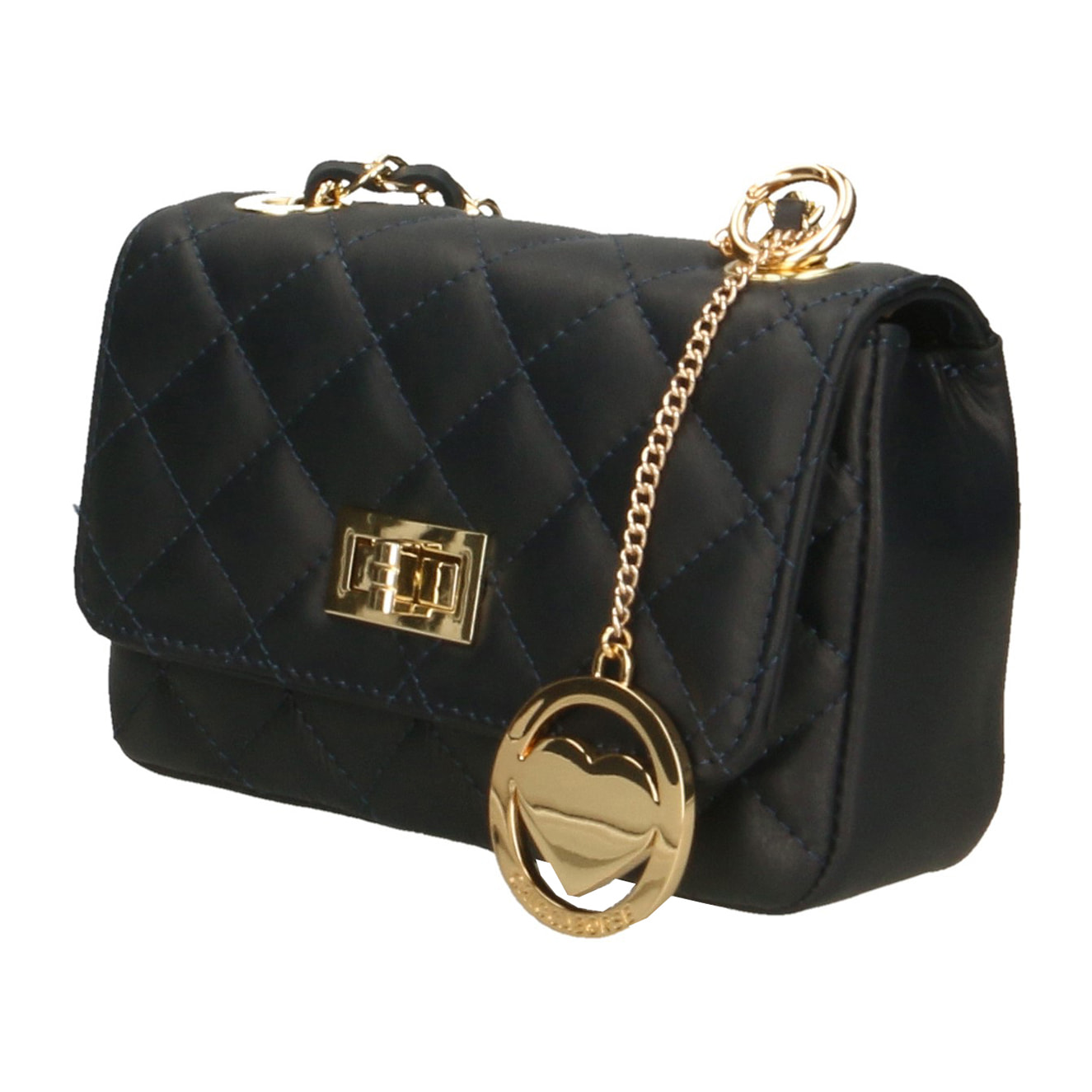 Chicca Borse Borsetta Clutch Blu