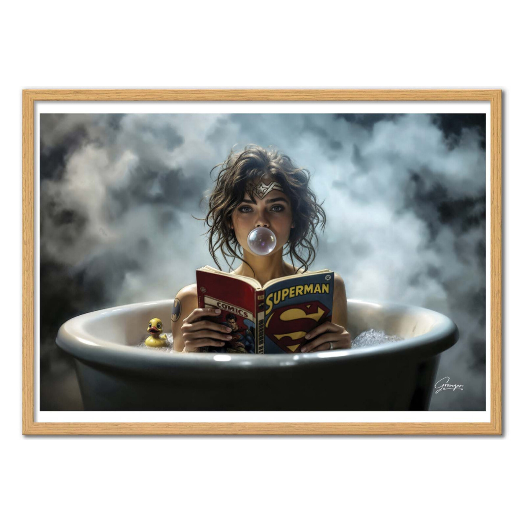 Affiche - Wonder bath - Alexandre Granger