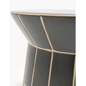 Table d'appoint Bliss Tile 38cm bleue Kare Design