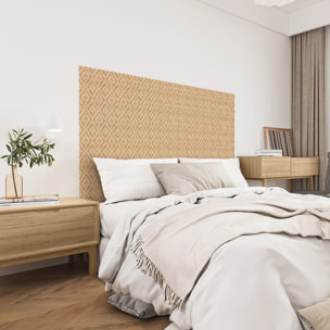 Rouleau revêtement adhésif vinyle au mètre - Sticker mural tête de lit - ROTIN TRESSAGE ÉLÉGANT