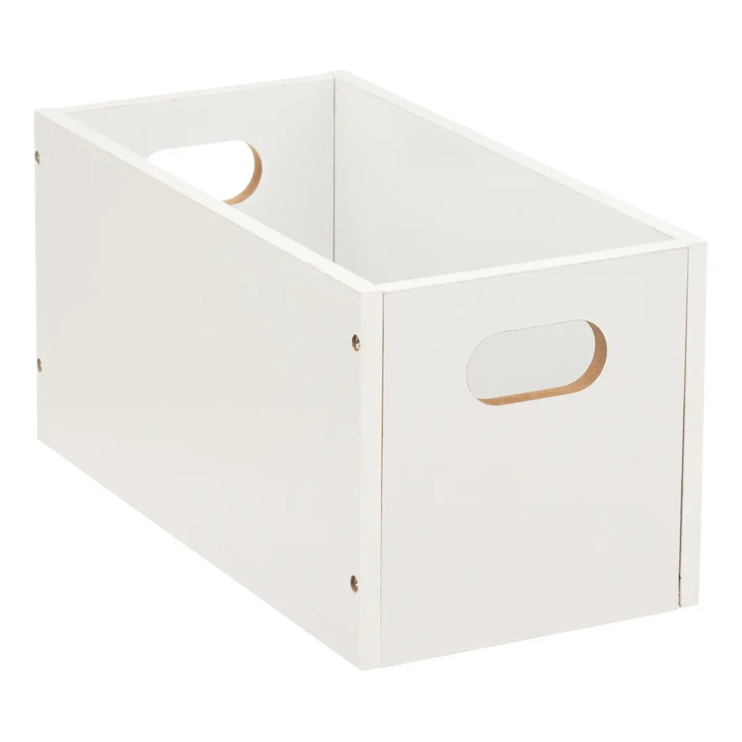 Panier 15x31cm "Mix N' Modul" bois blanc