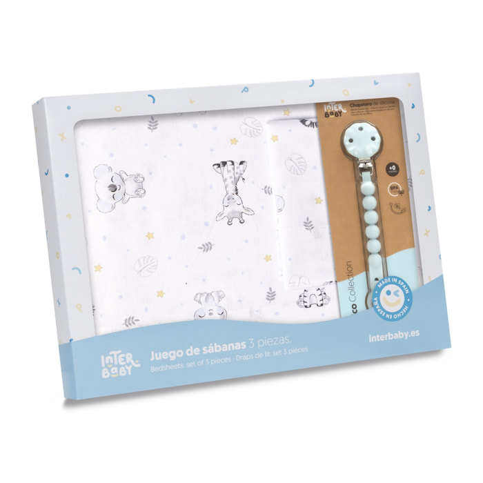Sábanas Cuna Koala & Chupetero