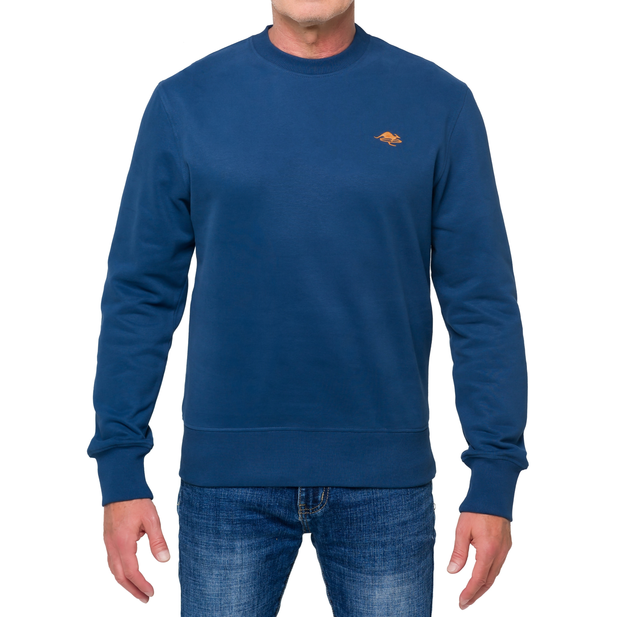 Sudadera de cuello redondo Hot Buttered Eagle Azul