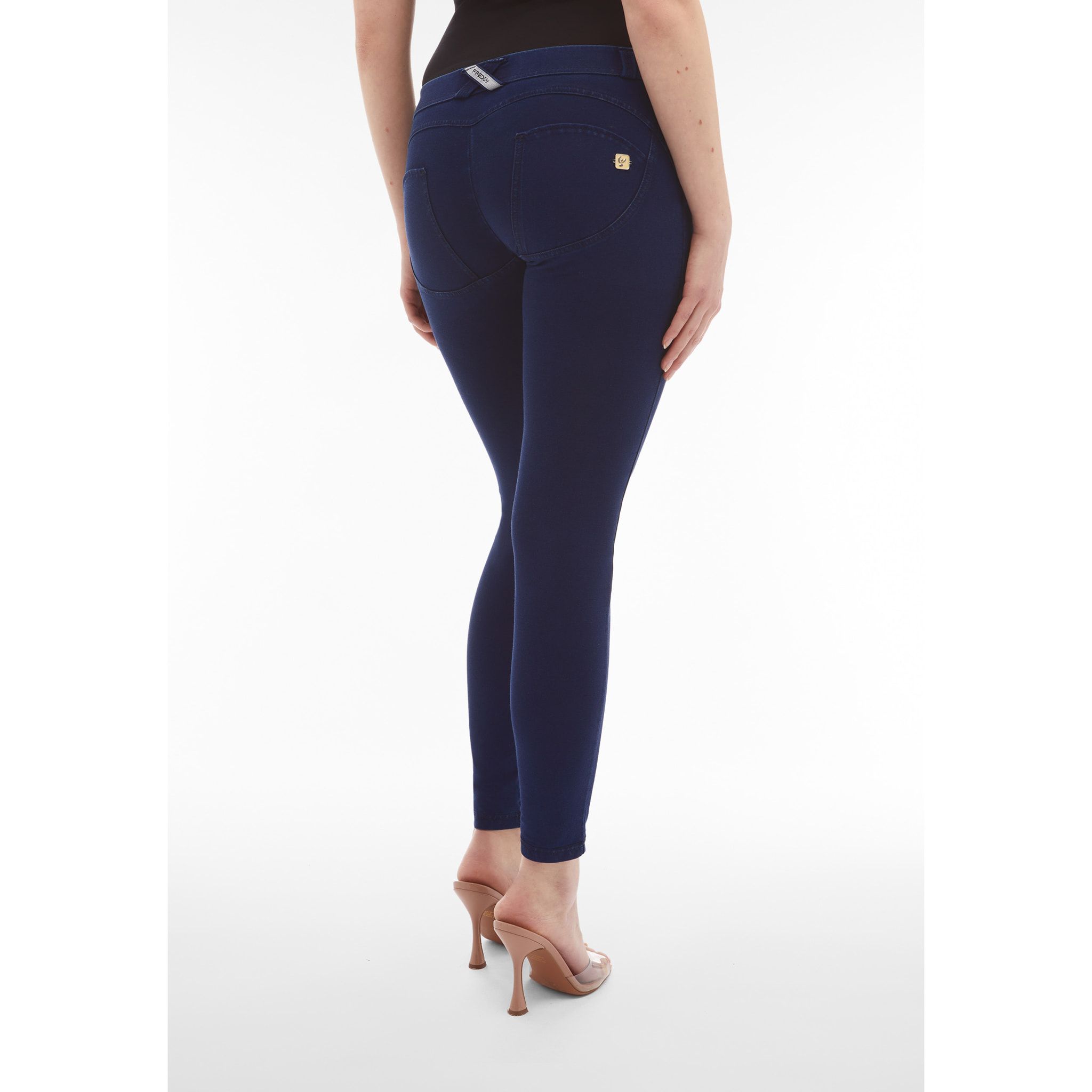 Jeggings push up WR.UP® vita bassa superskinny