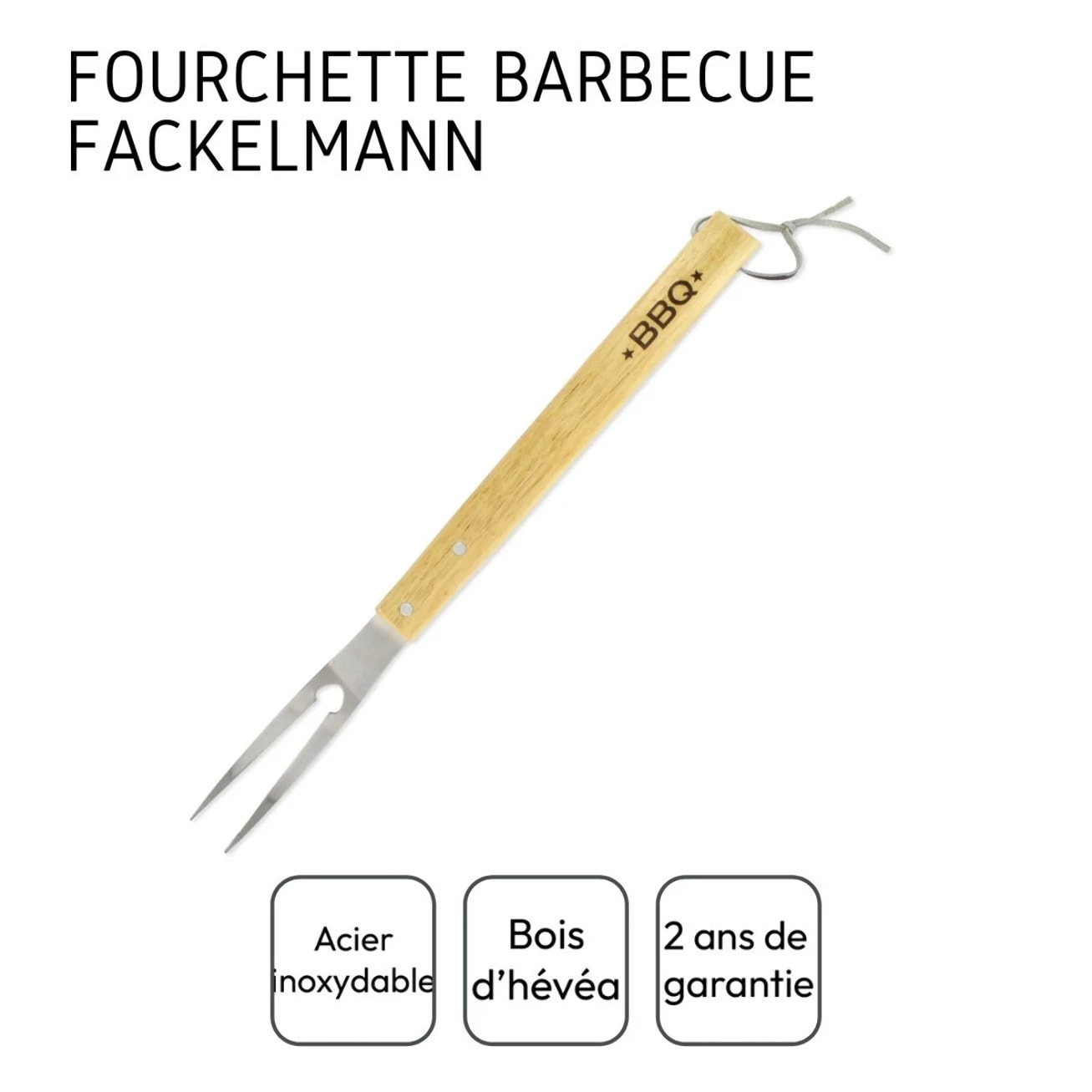Ensemble de 2 Fourchettes à barbecue 42 cm Fackelmann BBQ Edition