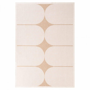 Tapis exterieur kilim géométrique, meusa, design authentique