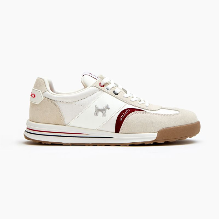 Sneakers - cuero - blanco