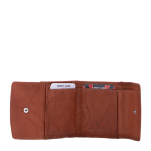 Portafoglio  da donna ecopelle Prodotto Vegano 9x8x2 cm